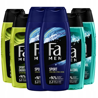 Sprchový gél Fa MEN 6 x 400 ml